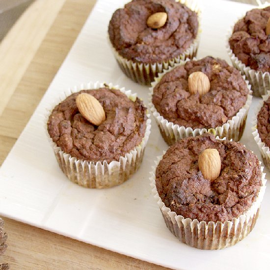 Chocolate Pumpkin Muffins