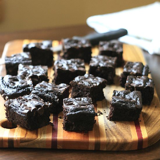 Gluten Free Black Bean Brownies