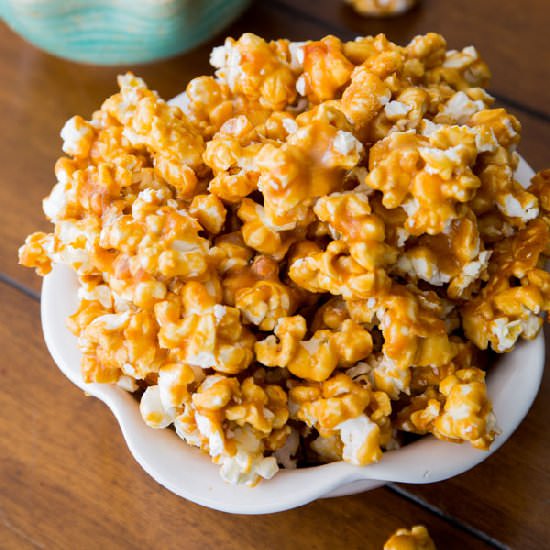 Homemade Caramel Corn