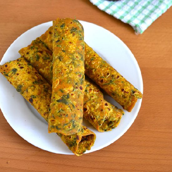 Gujarati Methi Thepla