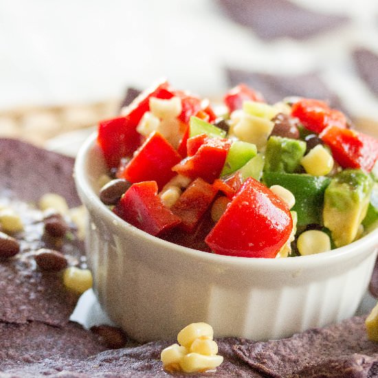 Fresh Sweet Corn Salsa