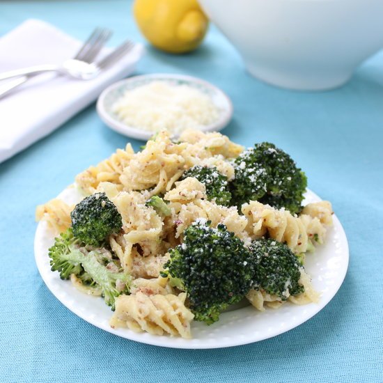 Broccoli Pasta Salad & Almond Pesto