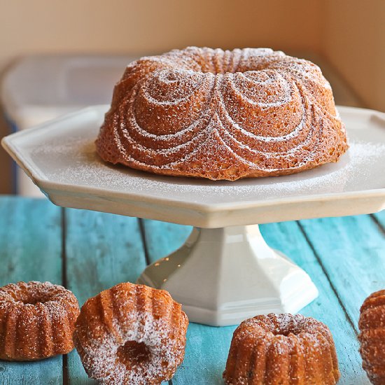 Saffron & Tahitian Vanilla Bundt