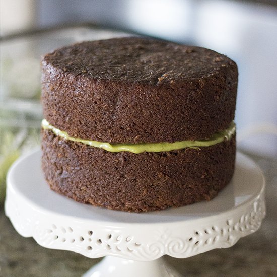 Vegan Chocolate Avocado Cake