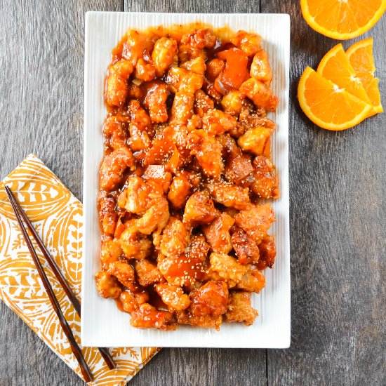 Chinese Orange Peel Chicken