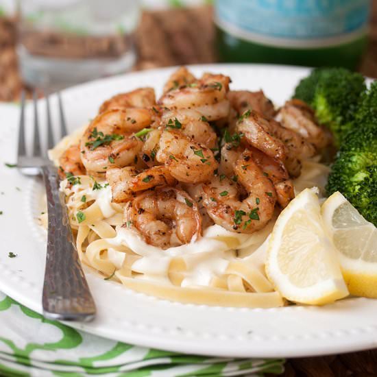 Shrimp Alfredo