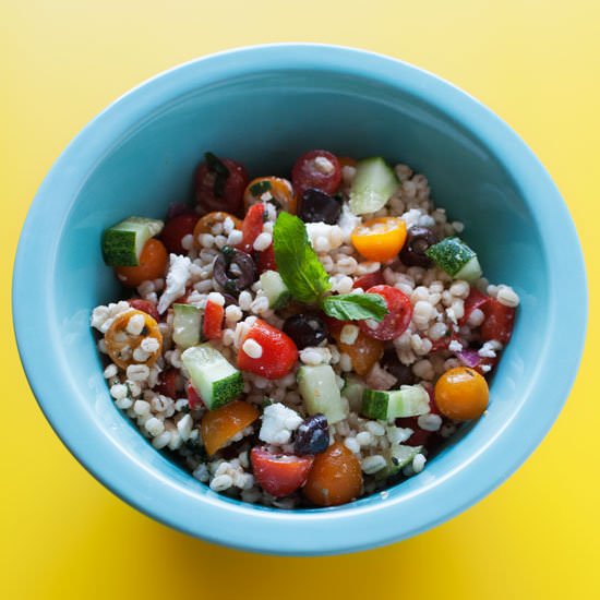 Greek Barley Salad