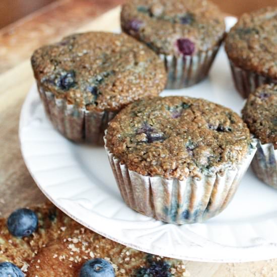 Blueberry Bran Muffins