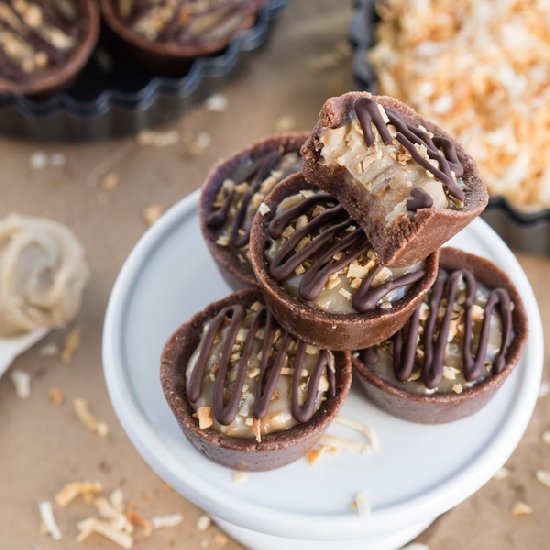 Paleo samoa miracle tarts