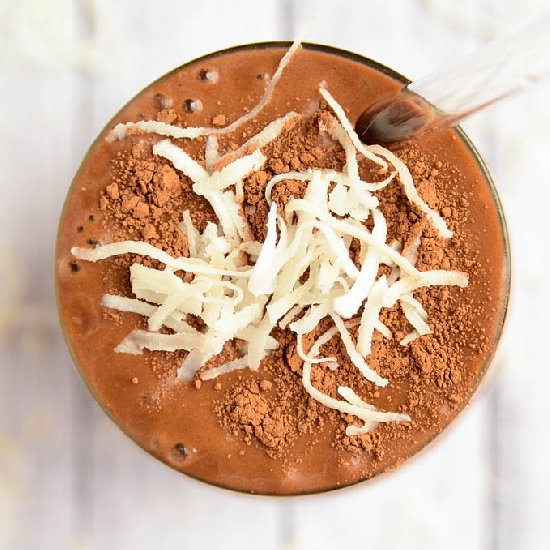 Coconut + Chocolate Smoothie