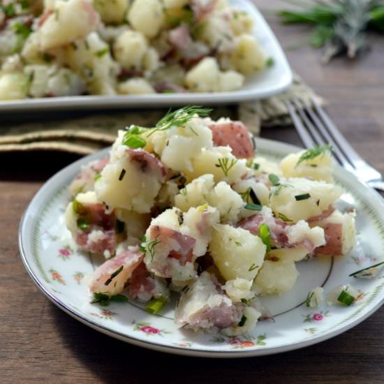 Warm Herbed Potatoes