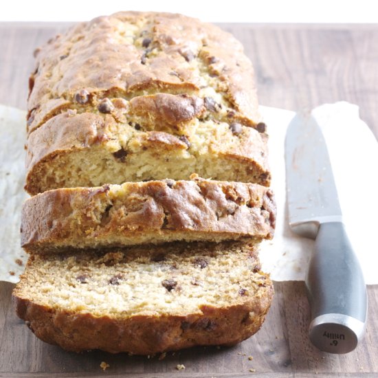 Chocolate Chip Banana Loaf