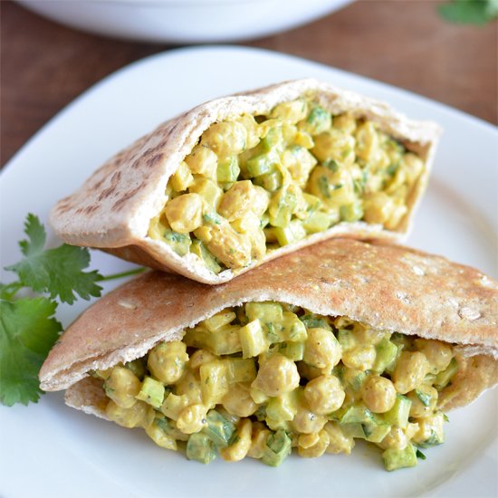 Curry Chickpea Salad