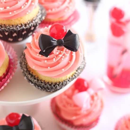 Shirley Temple Cupcakes