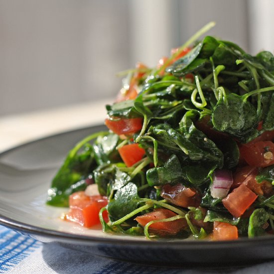 Baby Arugula and Tomato Salad