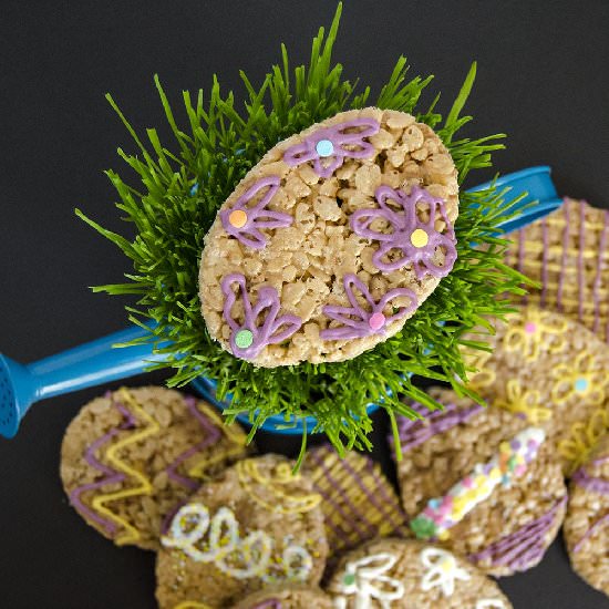 Easter Egg Rice Krispie Treats