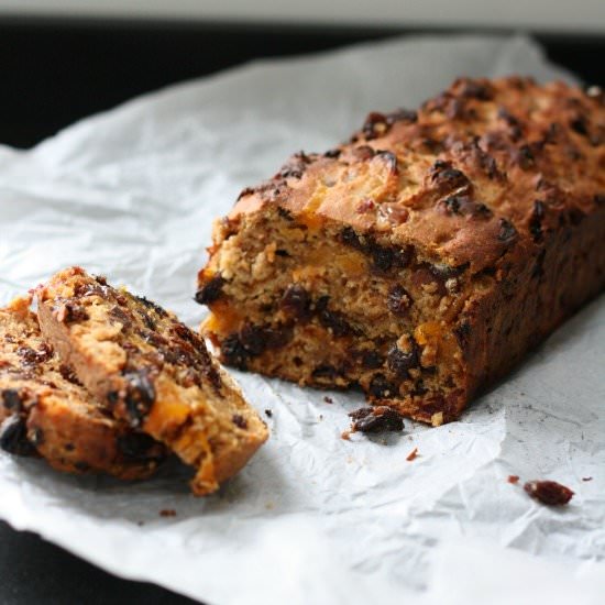 Apricot and Orange Fruit Cake