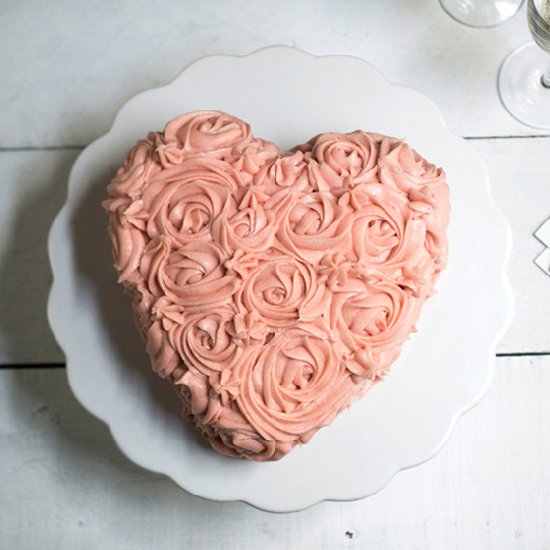 Strawberry Swirl Pound Cake