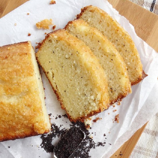 Orange Glazed Poppy Seed Bread