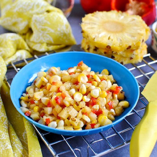 Sweetcorn and Pineapple salad