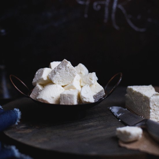 Homemade Paneer