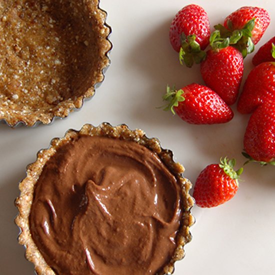 Healthy Chocolate Tarts