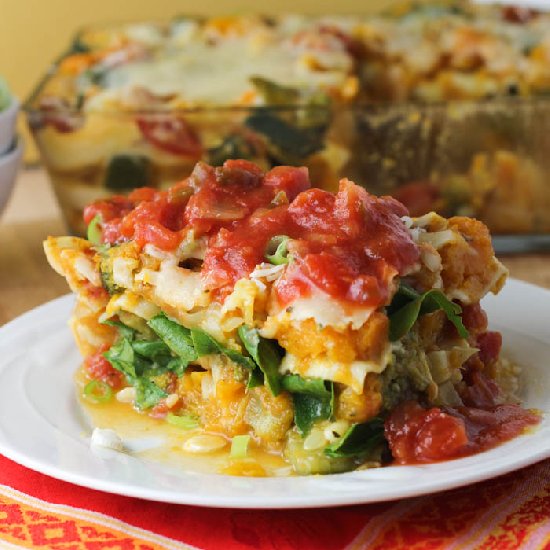 Winter Vegetable Lasagna