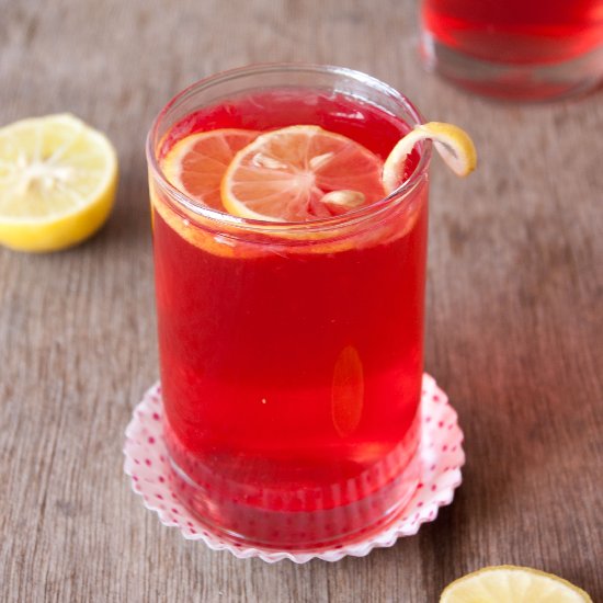 Rooh Afza Lemon Sharbat