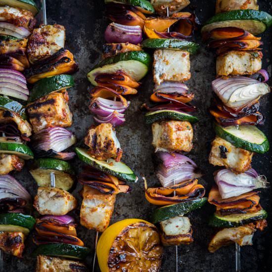 Moroccan Fish Skewers