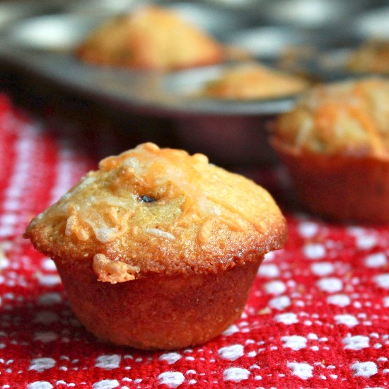 Chorizo & Green Chile Corn Muffin