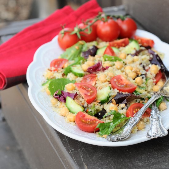 Shine Salad {Vegan, Gluten-Free}