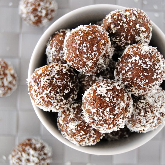 No-Bake Protein “Buzz” Bites