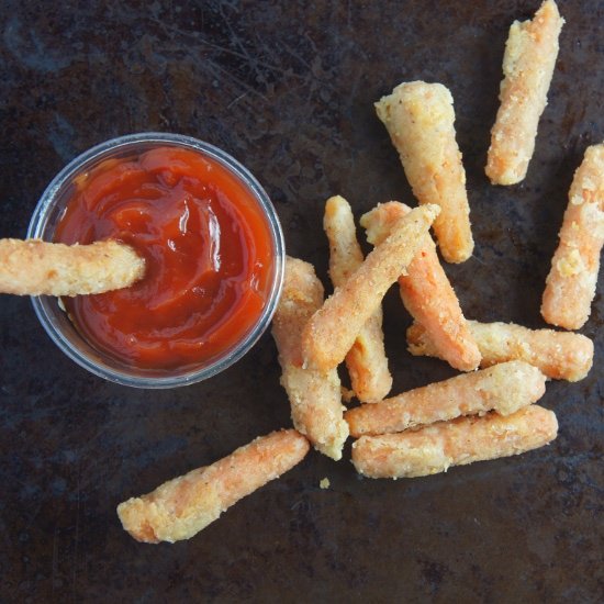 Quick Crispy Carrot Fries