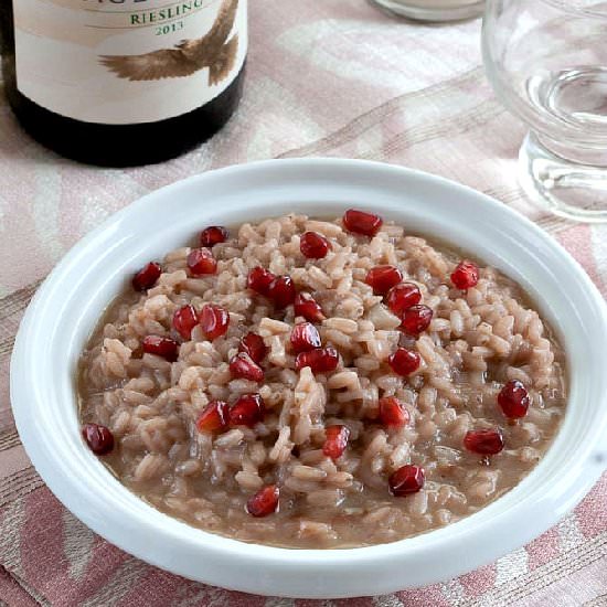 Pomegranate Risotto