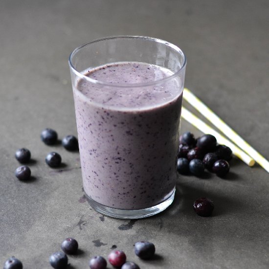 Blueberry Pre-workout Shake