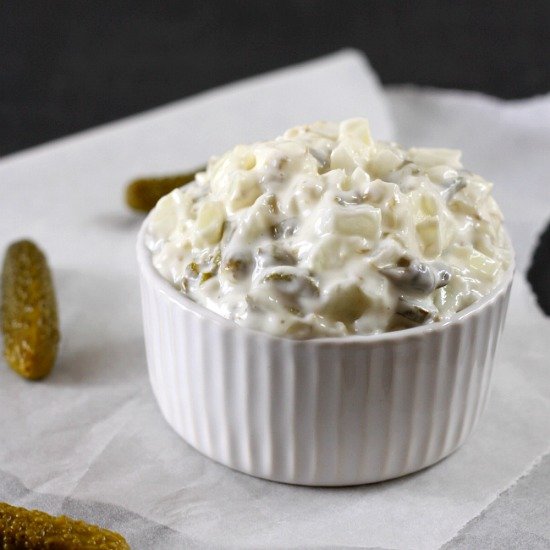 Easy homemade tartar sauce