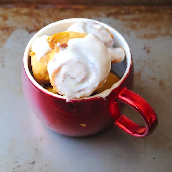 Pumpkin Cinnamon Rolls