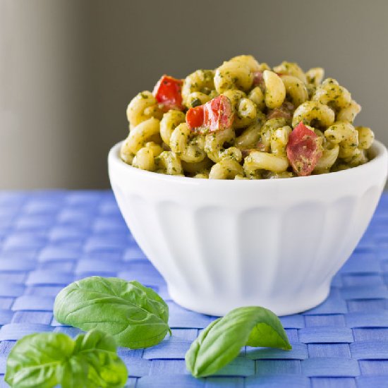 Pesto Cavatappi {Copycat}