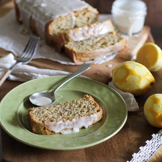 Gluten Free Lemon Poppy Seed Bread