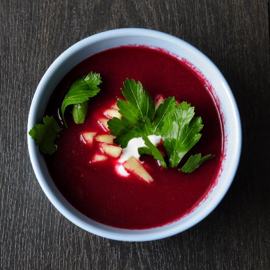 Apple Beet Soup