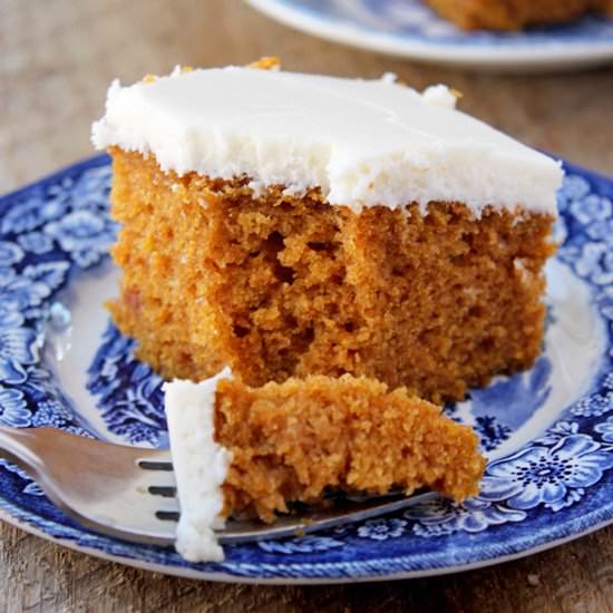 Shortcut Carrot Cake Bars