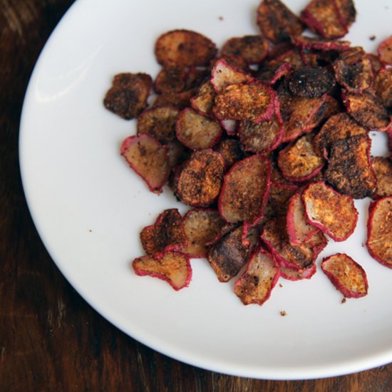 Spicy Radish Crab Chips