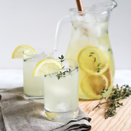 Spring Thyme Lemonade