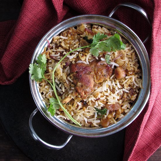 Kerala Style Chicken Biryani