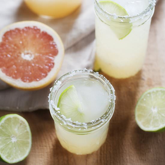 Pink Grapefruit Margaritas