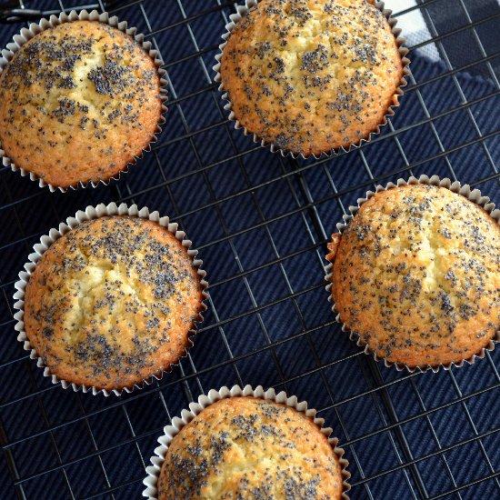 Lime and Poppy Seed Muffins