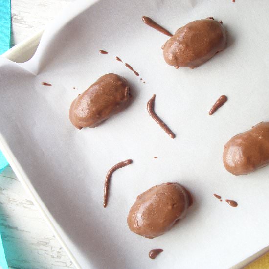 Peanut Butter Eggs (Vegan)