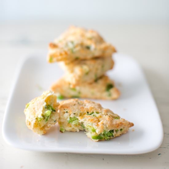 Broccoli Cheddar Scones