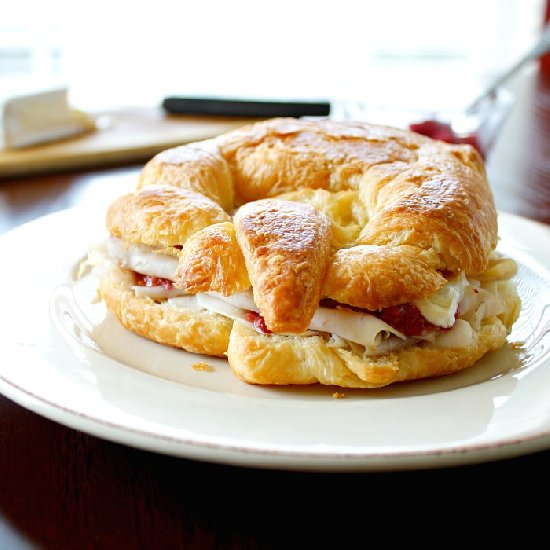 Raspberry and Brie Croissant