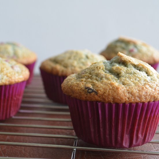 Antioxidant Berry Muffins